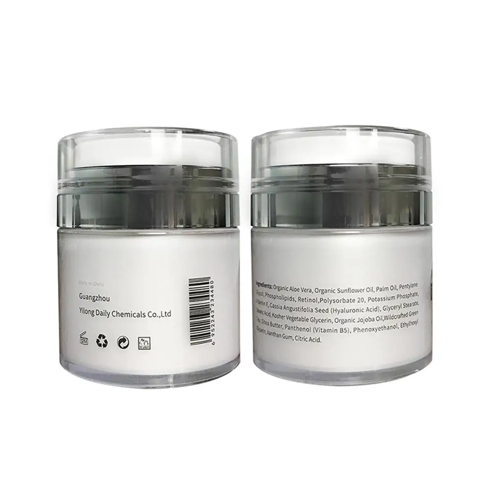 MELAO 2.5 Retinol Moisturizer Cream Hyaluronic Acid Anti Aging And Reduces Wrinkles And Fine Lines Day And Night Retinol Cream
