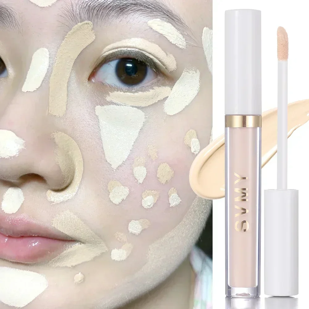 Moisturizing Liquid Concealer Stick Waterproof Lasting Cover Acne Dark Circles Foundation Cream Brightening Face Contour Makeup - Image 2