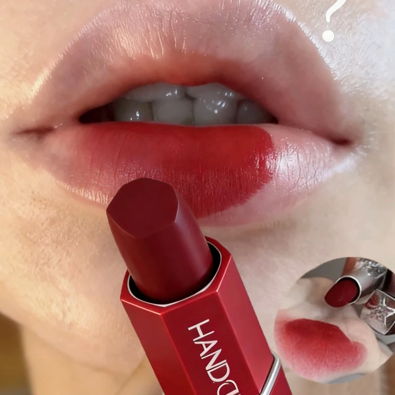 8 Colors Waterproof Nude Matte Lipsticks Lasting Moisturize Color Rendering Non-Stick Cups Velvet Lipstick Women Makeup Cosmetic