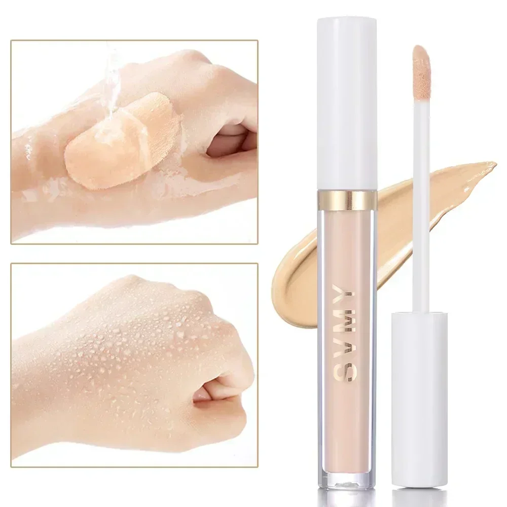 Moisturizing Liquid Concealer Stick Waterproof Lasting Cover Acne Dark Circles Foundation Cream Brightening Face Contour Makeup - Image 5