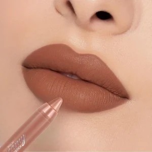 1pc Crayon Lipstick, Waterproof & Long Lasting, Charming Lip Color, Multi-color, for All Skin Types, Easy To Use